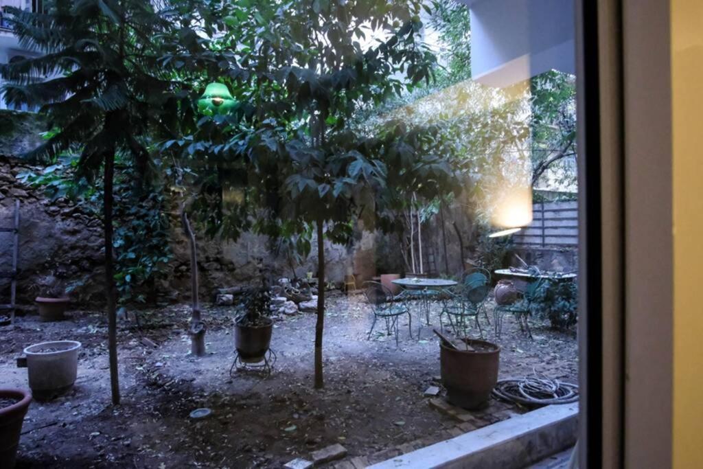 Calm And Cozy Flat With Romantic Garden Athens Luaran gambar